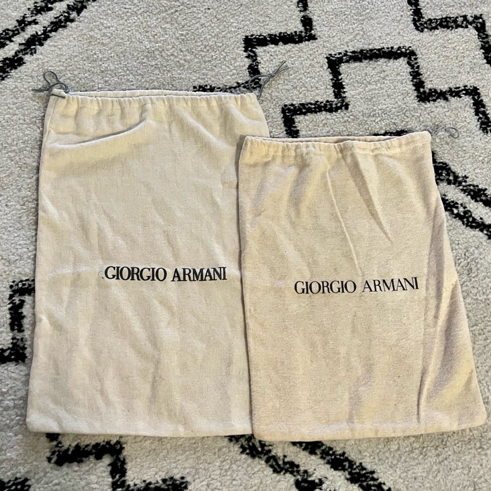 Authentic Giorgio Armani Dust Bag two